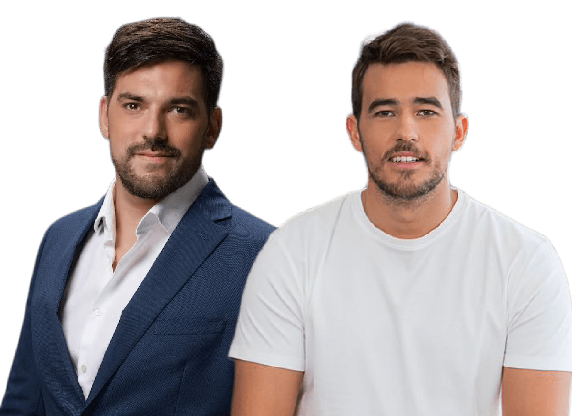 Victor Calcena y Daniel Sauca